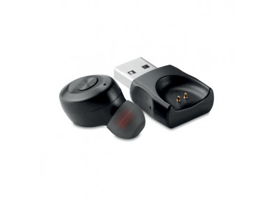 Наушник Bluetooth одинарный Batbud черный